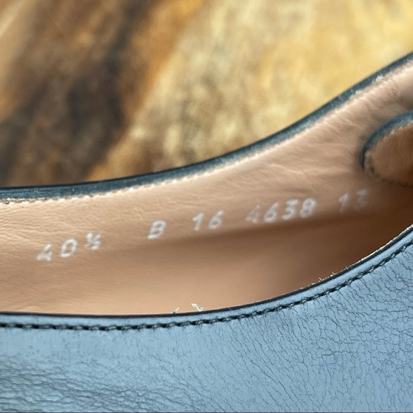 𝅺ROBERT Clergerie Paris Men’s Leather Oxfords in Black Size Men’s Fr 40.5 US 7.5 - Picture 12 of 12